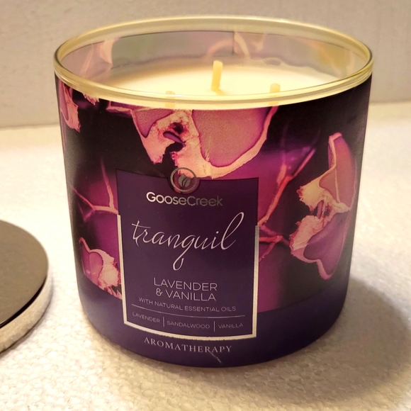 Goosecreek TRANQUIL • Lavender & Vanilla • Aromatherapy Candle - Picture 7 of 10